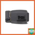 Fechadura Eletrica AGL MINI com Botão 12V 6908 Cinza Cil.40mm