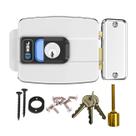 Fechadura eletrica hdl c-90 pro - abertura para fora aj botao inox
