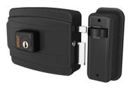 Fechadura Elétrica Stam Cilindro 40mm Abre Para Dentro Externa Grafite Stam Fechadura Elétrica Stam Cilindro 40mm Abre Para Dentro Externa Grafite Stam
