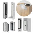 Fechadura Eletroímã F300 12v C/ Kt 214 Prata Automatiza