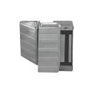 Fechadura eletroímã para porta de vidro AL150 - AGL (Cromado) Fechadura eletroímã para porta de vidro AL150 - AGL (Cromado)