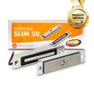Fechadura Eletroimã Ppa Slim 50 12v Para Portas Sociais 50kg