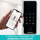 Fechadura Eletrônica Biométrica Touch Senha Athenas Primebras Porta de Vidro Tuya Fechadura Eletrônica Biométrica Touch Senha Athenas Primebras Porta de Vidro Tuya