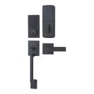 Fechadura eletrônica de porta Deadbolt com tela sensível ao toque Amazon Basics