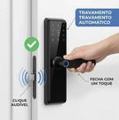 Fechadura Eletronica Digital Biometria Senha Touch Tag Inteligente Tela Anti Espionagem