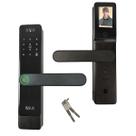 Fechadura Eletronica Digital Porta Biometria Facial Senha Wifi App Celular Cartao Chave Bateria Segurança Residencial Acesso Restrito