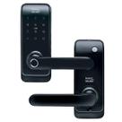Fechadura Eletrônica Digital Smart Lock Com Biometria, Senha, Cartão E Chave SL205 - Papaiz