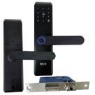 Fechadura Eletronica Digital Wifi App Celular Senha Biometria Cartao Rt Chave Porta Portao Casa Segurança Privacidade