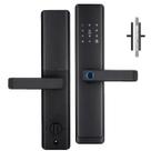 Fechadura Eletronica Digital Wifi Biometria App Celular Chave Cartao Smartphone Celular Segurança Residencial Alarme Proteçao