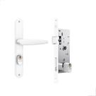 Fechadura Estreita Externa 601/11 20mm Inox Stam Branco Fechadura Estreita Externa 601/11 20mm Inox Stam Branco
