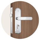 Fechadura Externa Alavanca Inox - Stam