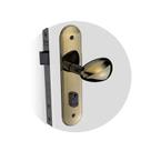 Fechadura Externa Bora Taco Golf ESP43 Antique Brass Soprano Fechadura Externa Bora Taco Golf ESP43 Antique Brass Soprano