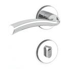 Fechadura Externa Handy Antioxy 55mm Multiponto R528 Aço Inox 304 Cromado Haga Fechadura Externa Handy Antioxy 55mm Multiponto R528 Aço Inox 304 Cromado Haga