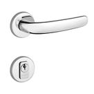 Fechadura Externa LOCKWELL Mille ZCR Cromada Roseta Broca 40mm 33 2014 587974