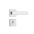 Fechadura Externa Quadra Zamac 701-80E Cromado - Pado Fechadura Externa Quadra Zamac 701-80E Cromado - Pado