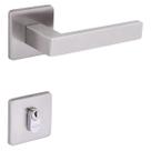 Fechadura Externa Quadratta 55mm Aço Inox Escovado 1098900/55 Ecoline IE Arouca