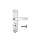 Fechadura externa stam 1800/21 tetra chave cromada espelho 40 mm