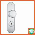 Fechadura Externa Tetra Chave 1600 08 Inox 55mm STAM Maçaneta Bola