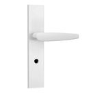 Fechadura Externa Tetra Porta Ferro Madeira 40mm Branca stam