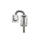 Fechadura Fechadura Trinco Para Porta Camarao Ursich Cromado Com Kit En.14.05.008