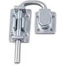Fechadura Fechadura Trinco Para Porta Camarao Ursich Cromo Acetinado Com Kit En.14.06.001