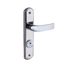 Fechadura Galaxy Tetra Chave Fort Quadra 5585Z Cromado 55mm Aliança