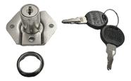 Fechadura Gaveta Móveis 22 X 16mm Aço Niquelado Casa Correio