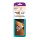 Fechadura Giratória para Gavetas e Armários KidCo S333 - Kit com 4