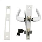 Fechadura Giro 323 Papaiz Udinese Branco P/ Porta e Portão