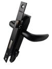 Fechadura Giro Udinese Porta Alumínio Suprema 323 6625 Preto