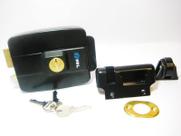 Fechadura Hdl Elétrica 12v C90 Dupla Preta Abre P/ Dentro Fechadura Hdl Elétrica 12v C90 Dupla Preta Abre P/ Dentro