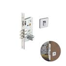 Fechadura Imab 4910 Inox Cilindro 125mm 5 Chaves Cromado