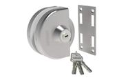 Fechadura Inox Para Vidro/alvenaria De Pressão Correr Va 159 Fechadura Inox Para Vidro/alvenaria De Pressão Correr Va 159