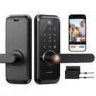 Fechadura Inteligente ARPHA WiFi com Vídeo 6 em 1, Acesso sem Chave Fechadura Inteligente ARPHA WiFi com Vídeo 6 em 1, Acesso sem Chave