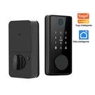 Fechadura Inteligente Com Impressão Digital Tuya De 4 Idiomas Com Trava De Porta, Chave, Senha,