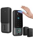 Fechadura Inteligente Lockin Veno Plus com Câmera 2K e Leitura de Veias da Palma via WiFi