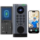 Fechadura Inteligente para Porta eLinkSmart com Câmera 2K, Impressão Digital e WiFi