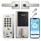 Fechadura Inteligente Philips WiFi com Maçaneta e Entrada sem Chave