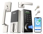 Fechadura Inteligente WiFi Philips com Impressão Digital e Teclado