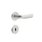 Fechadura Interna 720 Roseta Redonda - Cromo Acetinado