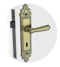 Fechadura interna colonial veneza alavanca 40x53mm ref 03012.0731.34 soprano