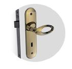 Fechadura interna open golf antique - soprano
