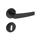 Fechadura Interna Pado Concept Roseta Redonda Preta 40mm 401I