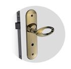 Fechadura interna para banheiro open golf antique - soprano