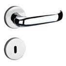 Fechadura Interna Soprano Ícaro com Roseta, Cromada - ÍCARO-4053-PY-R22