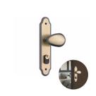 Fechadura Latonada Oxidada Para Porta Residencial Externa de 25 A 35 Mm 803/10 Stam Fechadura Latonada Oxidada Para Porta Residencial Externa de 25 A 35 Mm 803/10 Stam