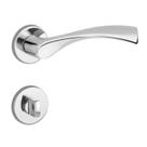 Fechadura Light Emma Banheiro 40mm Cromada Lockwell