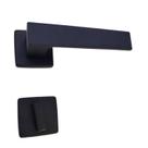 Fechadura Light Set Banheiro 40mm Preto Texturizado K12-20/007 Lockwell