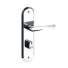 Fechadura Madrid 2002/04 Externa Espelho Cromado 40mm Hela