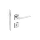 Fechadura malba imab interna quarto cromada quadrada cr chave grande 55mm Fechadura malba imab interna quarto cromada quadrada cr chave grande 55mm